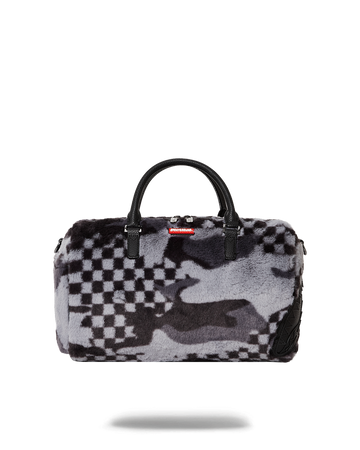 SPRAYGROUND® DUFFLE BLACK 3AM FURR MINI DUFFLE