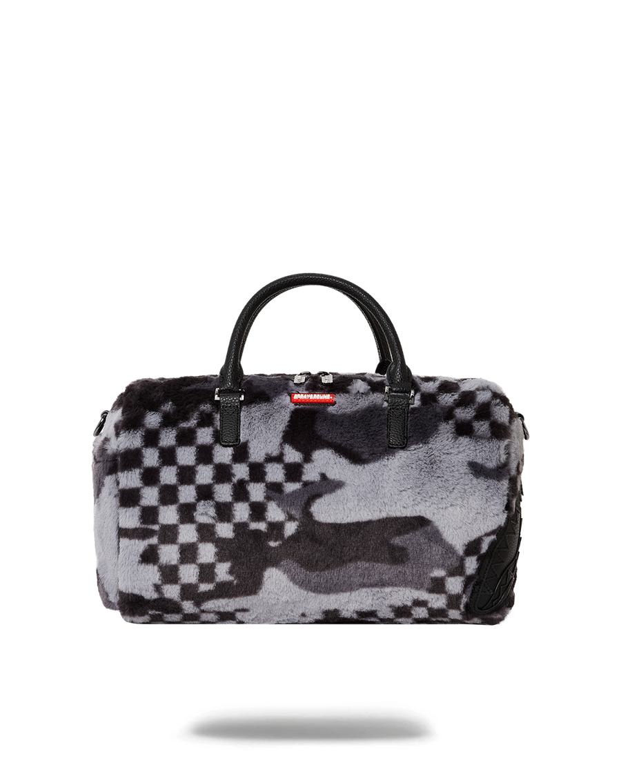 SPRAYGROUND® DUFFLE BLACK 3AM FURR MINI DUFFLE