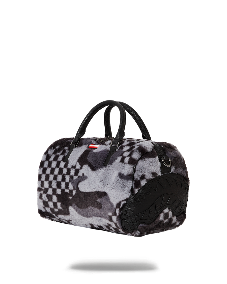 SPRAYGROUND® DUFFLE BLACK 3AM FURR MINI DUFFLE