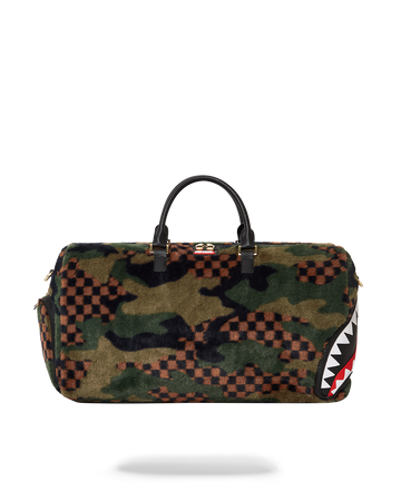 SPRAYGROUND® DUFFLE 3AM GREEN FURR DUFFLE