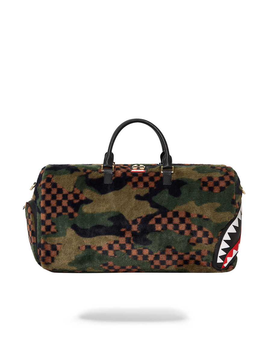 SPRAYGROUND® DUFFLE 3AM GREEN FURR DUFFLE