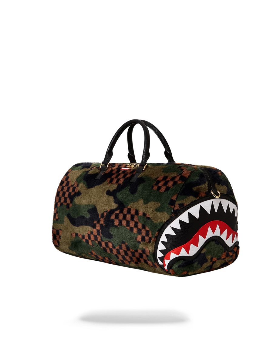 SPRAYGROUND® DUFFLE 3AM GREEN FURR DUFFLE