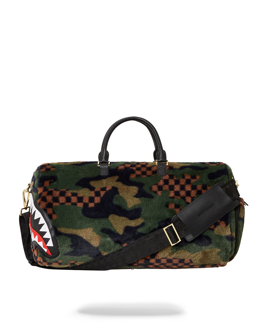 SPRAYGROUND® DUFFLE 3AM GREEN FURR DUFFLE