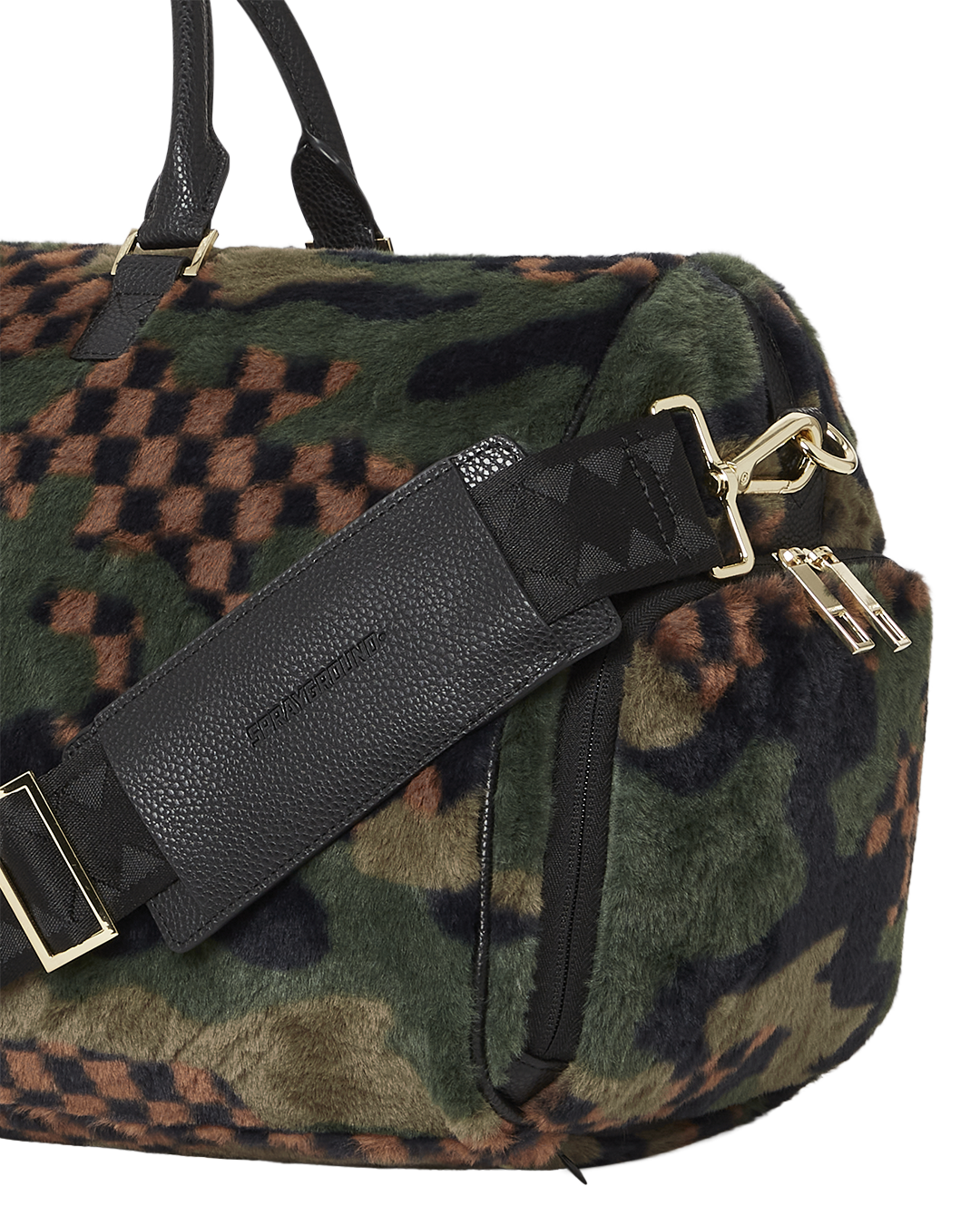 SPRAYGROUND® DUFFLE 3AM GREEN FURR DUFFLE