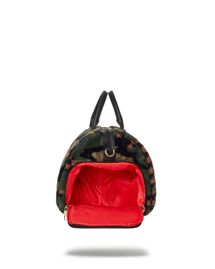 SPRAYGROUND® DUFFLE 3AM GREEN FURR DUFFLE