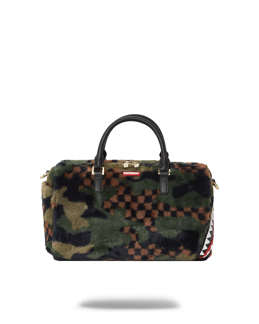 SPRAYGROUND® DUFFLE 3AM GREEN FURR MINI DUFFLE