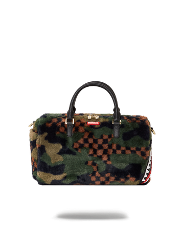 SPRAYGROUND® DUFFLE 3AM GREEN FURR MINI DUFFLE