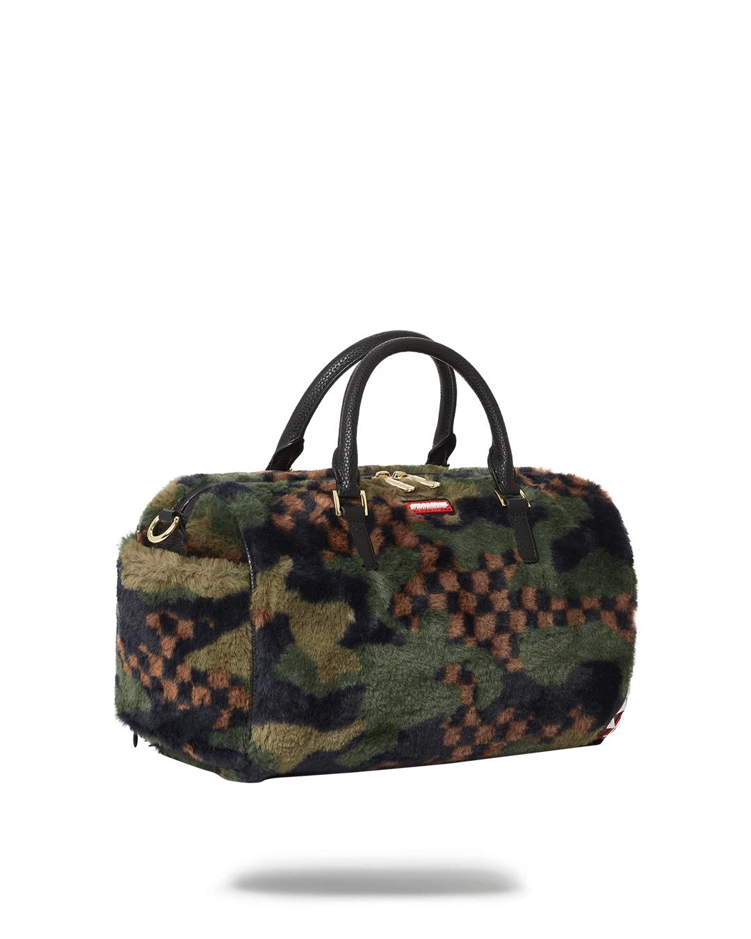 SPRAYGROUND® DUFFLE 3AM GREEN FURR MINI DUFFLE