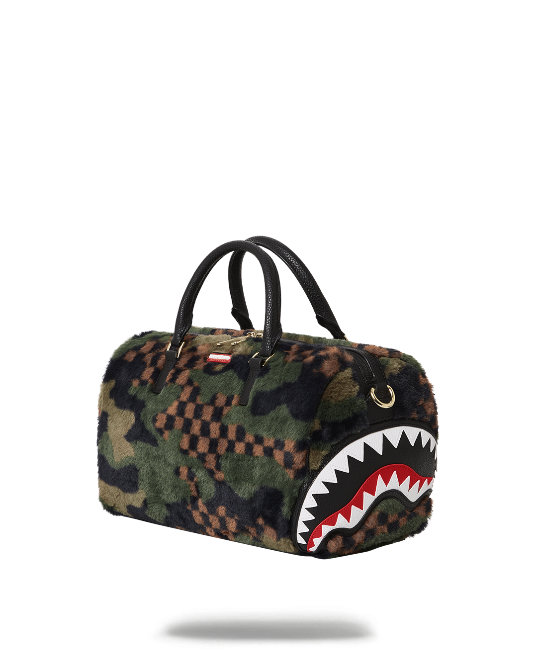 SPRAYGROUND® DUFFLE 3AM GREEN FURR MINI DUFFLE